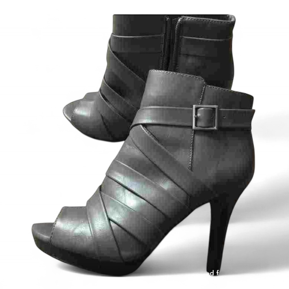 Stylish Black Ankle Booties
